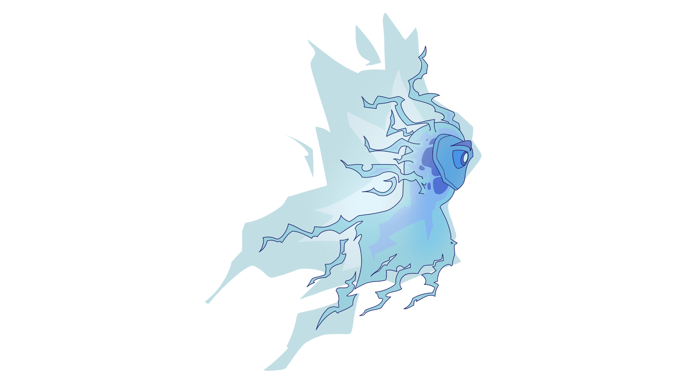 The “Ghost” is a small creature made of benevolent phantom residue that has coalesced naturally. Soon after being captured, it breaks free of its canister when a mysterious explosion occurs at the C.R.E.E.P. treatment facility. Threatened by the bigger ghosts that want to merge with it to grow even larger, it seeks a way to fight back; but the humans on site, who try to contain the breach, also want to neutralize it. Only mediums can see natural ghosts, but how can you convince them to work with you when the only way for you to interact is to snatch their bodies?